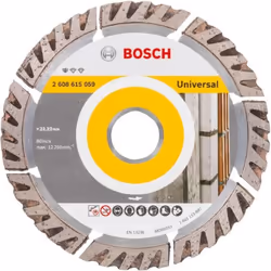 Disque à tronçonner diamanté Bosch Universal 230 mm