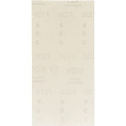 Abrasif maillé Bosch M480; 93x186 mm; P220; 10 unités