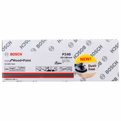 Abrasif maillé Bosch M480; 93x186 mm; P240; 50 unités
