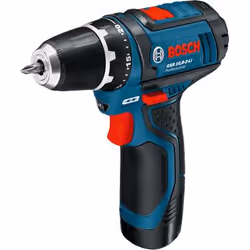 Bosch GSR 10,8-2-LI, Perceuse à poignée pistolet, Sans clé, 1 cm, 1,9 cm, 1 cm, 1 mm