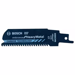 Bosch 2 608 653 179, Lames de scie sabre, Métal, Tuyau, Profil, Carbone, Bleu, 3 mm, 1,25 mm