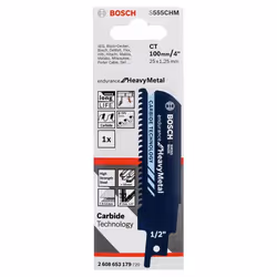 Bosch 2 608 653 179 Lame de scie sauteuse, à chantourner et sabre Lames de scie sabre Carbone 1 pièce(s)