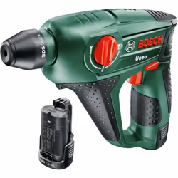 Bosch Uneo (2 batteries), Noir, Vert, Deep discharge, Surchauffe, Surcharge, 1 cm, 900 tr/min, 0,5 J, 4800 bpm