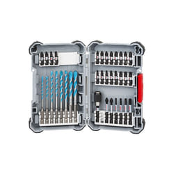 Bosch Forets Multi Construction Pick and Clic et coffret d'embouts pour tournevis Drill and Impact Control 35 pièces