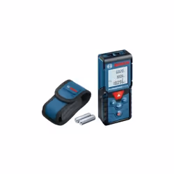 Le télémètre laser professionnel GLM 40 de BOSCH PROFESSIONAL est un instrument de mesure compact et intuitif combinant tous ...