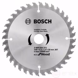 Scie circulaire Bosch Eco for Wood 2608644371; 150x20 mm; Z36