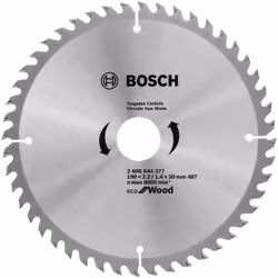 Scie circulaire Bosch Eco for Wood 2608644377; 190x30 mm; Z48