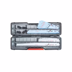 Bosch Kit de 16 lames de scie sabre Heavy for Wood and Metal Tough Box