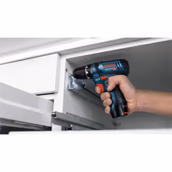 Bosch Akku-Bohrschrauber 12 V Li-Ion 1300 tr/min Noir, Bleu, Rouge - Vue supplémentaire 4