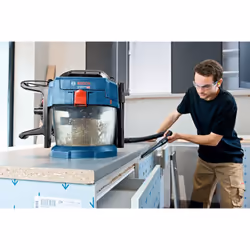 Bosch GAS 18V-10 L Bleu, Transparent 260 W