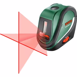 Bosch UniversalLevel 2 (Basic), 10 m, 0,5 mm/m, 4°, horizontale/verticale, Rouge, 650 nm (<1 mW)