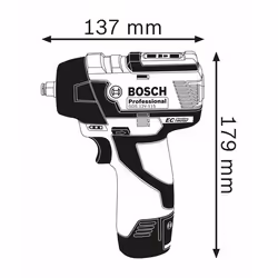 Bosch Boulonneuses sans-fil GDS 12V-115 Professional