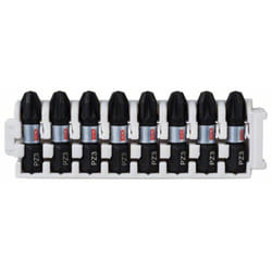 Bosch - Accessories 2608522378 2608522378 Jeu d'embouts à visser impact Control, 8 pièces, avec pz 3, 25 mm 25 mm
