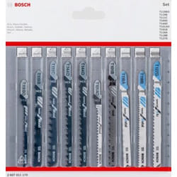 Bosch 2 607 011 170 Lame de scie sauteuse, à chantourner et sabre Lames de scie sauteuse 10 pièce(s)