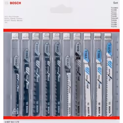 Bosch 2 607 011 170 Lame de scie sauteuse, à chantourner et sabre Lames de scie sauteuse 10 pièce(s)