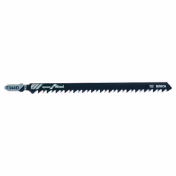Lames pour scie sauteuse Bosch T344D; 132 mm; 2 unités