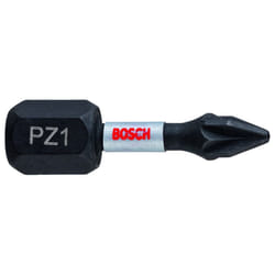 Peu de tournevis Bosch Impact Control; PZ1; 25 mm; 2 unités