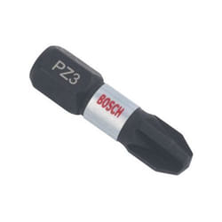 Peu de tournevis Bosch Impact Control; PZ3; 25 mm; 2 unités