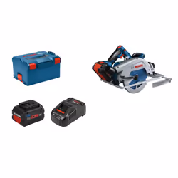 Bosch GKS 18V-68 GC PROFESSIONAL, Bois, Noir, Bleu, Rouge, Argent, Sans brosse, 19 cm, 5000 tr/min, 6,8 cm