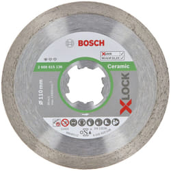 Bosch - x-lock Disque à tronçonner diamanté Standard for Ceramic 110 x 22,23 x 1,6 x 7,5 mm - 2608615136