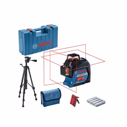 Bosch GLL 3–80 Professional, 30 m, 0,3 mm/m, 4°, 120 m, 4 s, Rouge