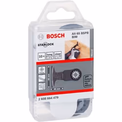 Bosch Lames AII 65 BSPB pour outils multi-fonctions