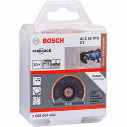 Bosch Lames ACZ 85 RT3 pour outils multi-fonctions
