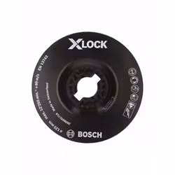 Bosch 2 608 601 714, Assiette-support, Bosch, 12,5 cm, Noir, 12250 tr/min, Plastique