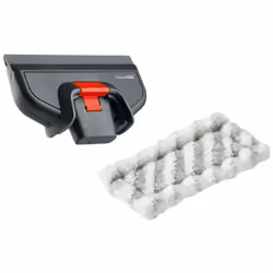 GlassVAC - Kit Parfait pour des résultats sans traces sur des surfaces étroites Le chiffon en microfibres lavable en machine ...