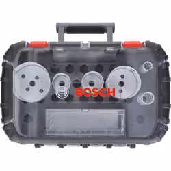 Bosch 2 608 594 190, Régler, Perceuse, Métal, Métal non Ferreux, Tuyau, Plaque de plâtre, Plastique, Bois, Noir, Rouge, Blanc ...