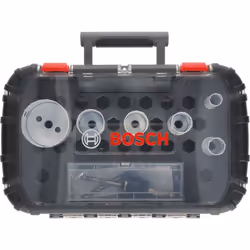 Bosch 2 608 594 191, Régler, Perceuse, Cloison sèche, Métal, Métal non Ferreux, Tuyau, Plastique, Bois tendre, Bois, Rouge, B ...