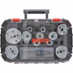 Bosch 2 608 594 192, Régler, Perceuse, Métal, Métal non Ferreux, Tuyau, Plaque de plâtre, Plastique, Bois, Noir, Rouge, Blanc ...