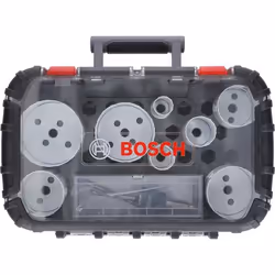Bosch 2 608 594 194, Régler, Perceuse, Métal, Métal non Ferreux, Tuyau, Plaque de plâtre, Plastique, Bois, Noir, Rouge, Blanc ...