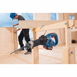 Bosch GSA 18V-32 2500 spm Noir, Bleu, Rouge - Vue supplémentaire 5