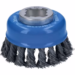 Bosch 2 608 620 726, Brosse coupe, Moyeu plat, Acier, Bosch, 7,5 cm, Noir, Bleu