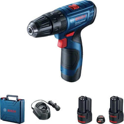 Perceuse à percussion sans fil Bosch GSB 120-Li; 12 V; 2x2,0 Ah accu.