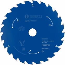 Bosch 2 608 644 507, Bois dur, Bois tendre, 16,5 cm, 2 cm, 1 mm, 8500 tr/min, 1,5 mm