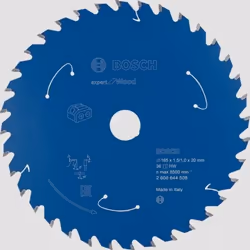 Bosch 2 608 644 508, Bois dur, Bois tendre, 16,5 cm, 2 cm, 1 mm, 8500 tr/min, 1,5 mm