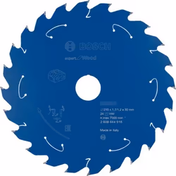Bosch 2 608 644 516, Bois dur, Bois tendre, 21 cm, 3 cm, 1,4 mm, 7000 tr/min, 2 mm
