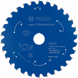 Bosch ‎2608644530 lame de scie circulaire 13,6 cm 1 pièce(s)