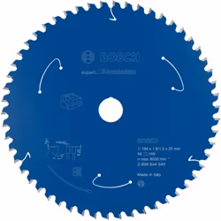 Bosch 2 608 644 540, Aluminium, Métal non Ferreux, 18,4 cm, 2 cm, 1,3 mm, 8000 tr/min, 1,8 mm