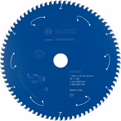 Bosch 2 608 644 546, Aluminium, Métal non Ferreux, 25,4 cm, 3 cm, Pointe au carbure de tungstène (TCC), 1,8 mm, 6000 tr/min