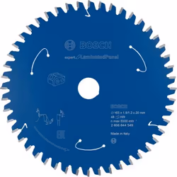 Bosch 2 608 644 549, Laminé, Panneau laminé, 16,5 cm, 2 cm, 1,2 mm, 8500 tr/min, 1,8 mm