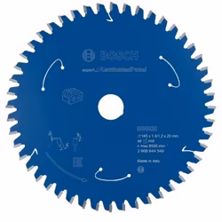 Bosch 2 608 644 550, Laminé, 19 cm, 3 cm, 8000 tr/min, 2,1 mm, Biseau supérieur alterné