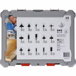 Bosch 2 607 017 471 Mèche Jeu d'embouts 15 pièce(s)
