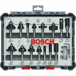 Bosch 2 607 017 472, Carbone, Bois, 8 mm, Noir, Acier inoxydable, Blanc, DIN EN-847