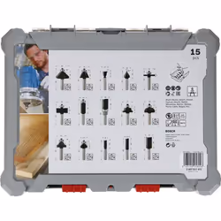 Bosch 2607017473 Jeu d'embouts 15 pièce(s)