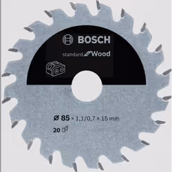 Bosch 2 608 837 666, Bois, 8,5 cm, 1,5 cm, 0,7 mm, 18000 tr/min, 1,1 mm