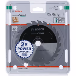 Bosch 2 608 837 667 lame de scie circulaire 13,6 cm 1 pièce(s)