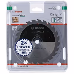 Bosch 2608837670, 14 cm, Pointe au carbure de tungstène (TCC), Bosch, 120 g, 1 pièce(s)